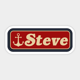 Stranger Things - Steve Harrington name badge Sticker